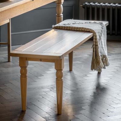 Woods Furniture Harrogate Dining Bench in Natural