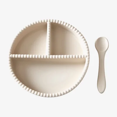 Westwing Kids Silicone Dining Set Bubble, Set of 2
