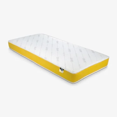 Dunelm JayBe Simply Kids Medium Anti Allergy Foam Free Pocket Sprung Mattress White