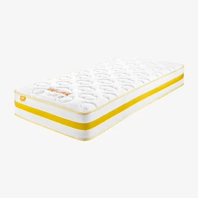 Dunelm Silentnight Healthy Growth Starry Natural Single White/Yellow
