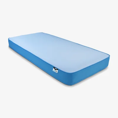 The Range Jay-Be Simply Kids Waterproof Anti-Microbial Sprung Mattress - EU Single - Blue / White / Medium