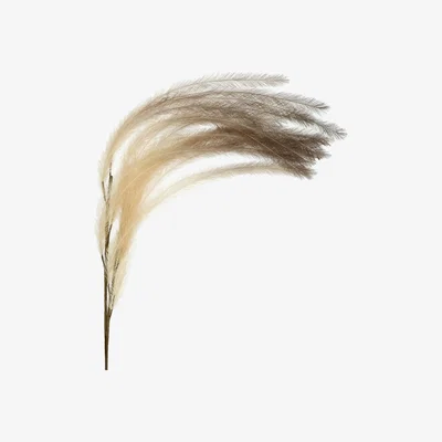 Barker and Stonehouse Sand Faux Feather Plume, Neutral | Barker & Stonehouse