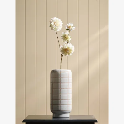 Cox and Cox Dahlia Spray - Cream