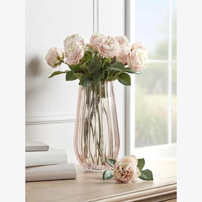 Cox and Cox Twelve Faux Rose Stems