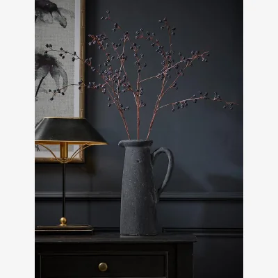 Cox and Cox Three Faux Berry Sprays - Black
