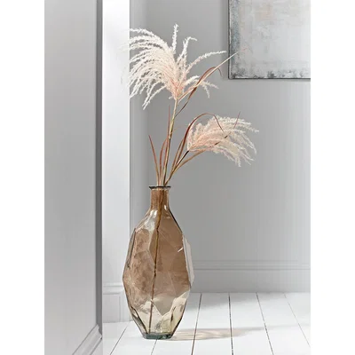 Cox and Cox NEW Faux Pampas Grass Plume - Blush