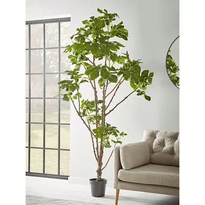 Cox and Cox Faux Potted Fruiting Fig Tree