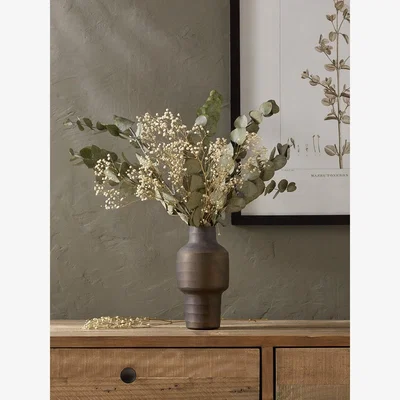 Cox and Cox Dried Eucalyptus & Gypsophila Bouquet