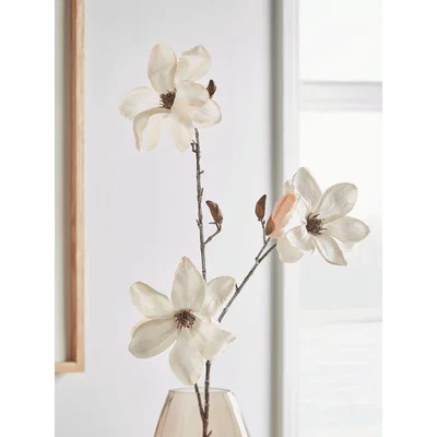 Cox and Cox NEW Faux Magnolia Spray