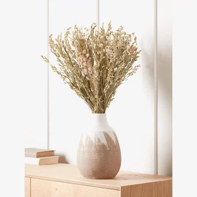 Cox and Cox NEW Dried Daisy & Wheat Bouquet