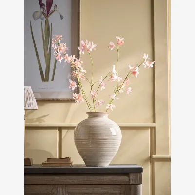 Cox and Cox Three Faux Hyacinth Sprays - Peach