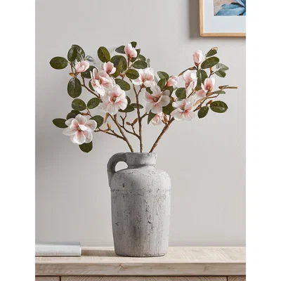 Cox and Cox Three Faux Magnolia Sprays - Blush
