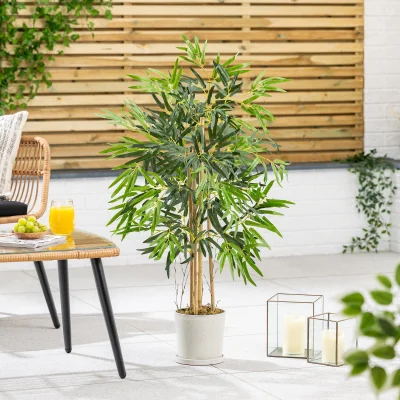 Christow Artificial Bamboo Plant - 3ft, 4ft & 5ft