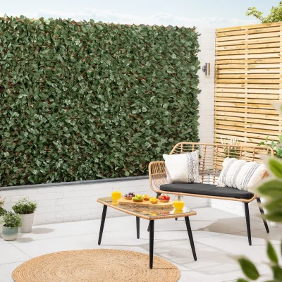 Christow Artificial Ivy Trellis - 2m x 1m