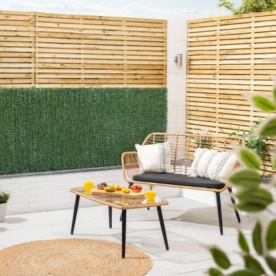 Christow Artificial Conifer Fence Screening Roll - 1m x 3m