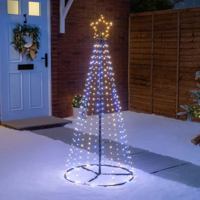 Christow Maypole Christmas Tree (Mixed White)