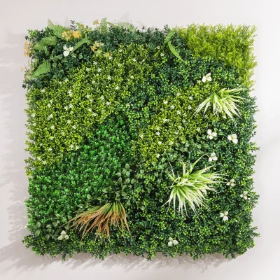 Christow Artificial Meadow Living Wall Panels - 1m x 1m