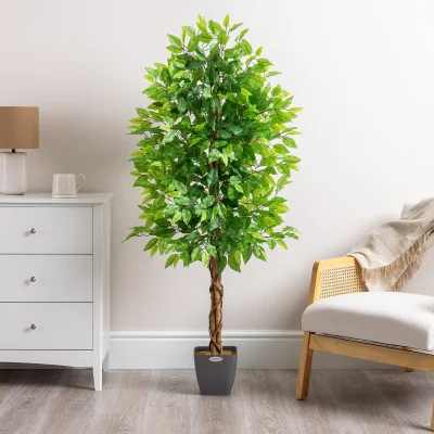 Christow Artificial Ficus Tree - 3ft, 4ft & 5ft