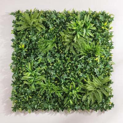 Christow Artificial Evergreen Living Wall Panels - 1m x 1m