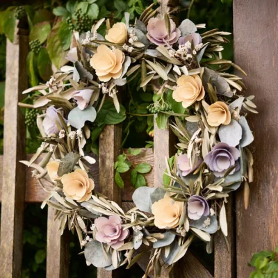 Dunelm Litton Artificial Floral Wreath