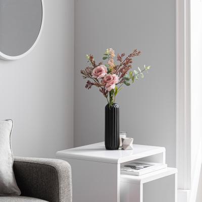 Dunelm Florals Forever Meadow Pink Bouquet Pink