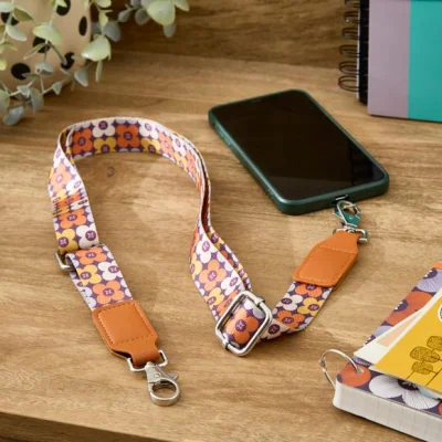 Dunelm Elements Flower Phone Lanyard