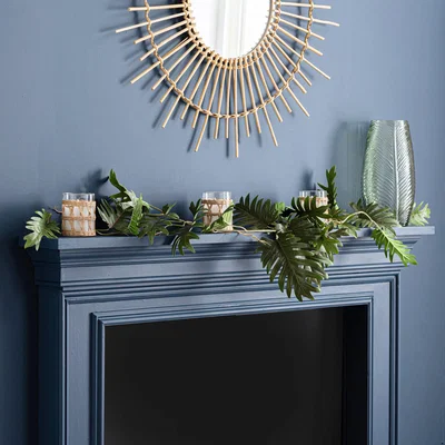 Dunelm Philo Green Garland Green