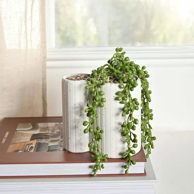 Dunelm Artificial Trailing Plant in Disney Mickey Mouse Shaped Plant Pot