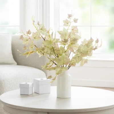 Dunelm Artificial Variegated Maple Trailing Vine Spray