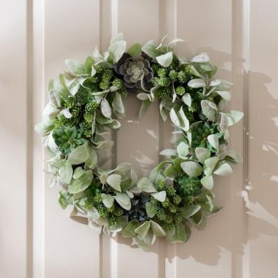 Dunelm Artificial Succulent Wreath