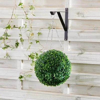 Dunelm Artificial Green Topiary Ball Green