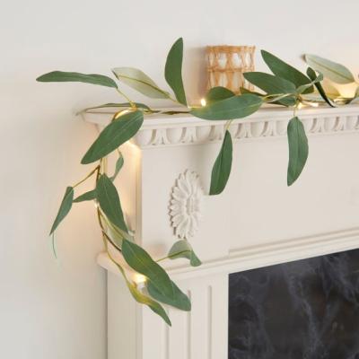 Dunelm Artificial Olive 30 LED Lit Garland