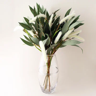 Dunelm Florals Forever Sophia Foxtail Bouquet Green