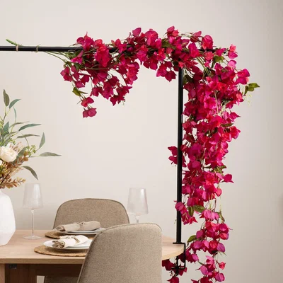 Dunelm Artificial Pink Bougainvillea Waterfall Garland