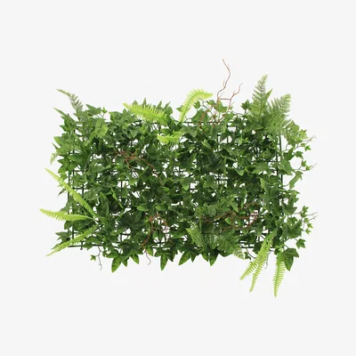 Dunelm Green Ivy Fern Panel Green