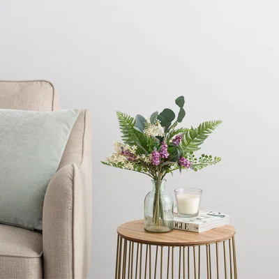 Dunelm Lavender and Foliage Letterbox Bouquet Purple