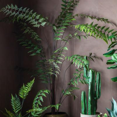 Dunelm Beau Butterfly Fern Green