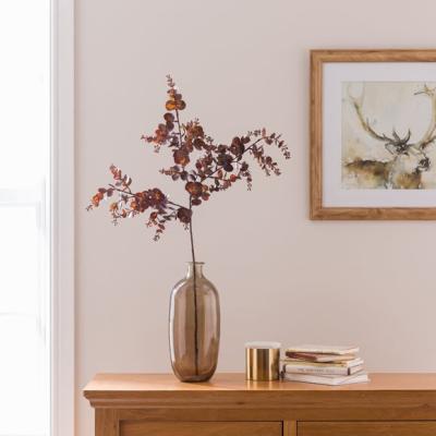 Dunelm Artificial Burgundy Eucalyptus Branch
