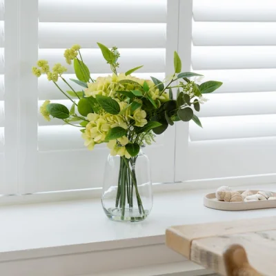 Dunelm Artificial Green Hydrangea Arrangement
