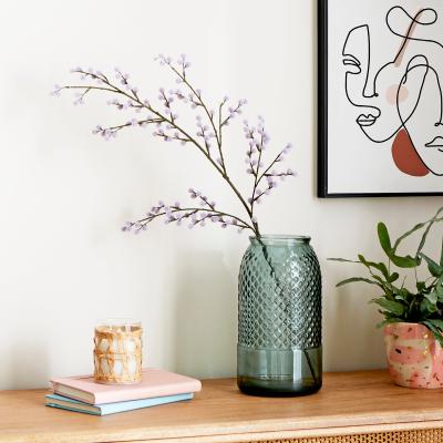 Dunelm Artificial Lilac Mimosa Stem Purple