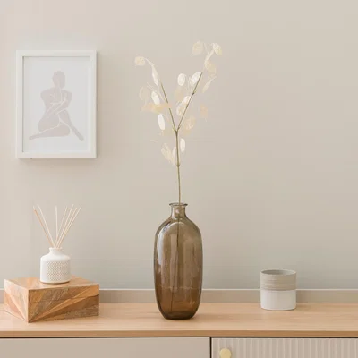 Dunelm Artificial Cream Honesty Stem White