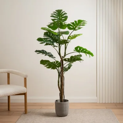Dunelm Artificial Real Touch Monstera Plant