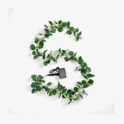 Dunelm Artificial Eucalyptus Bud LED Garland