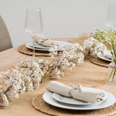 Dunelm Artificial Dried Effect Gypsophila Garland