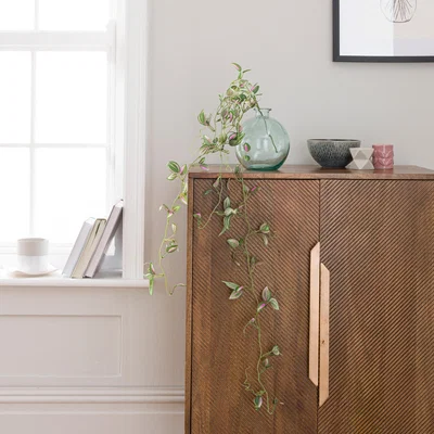 Dunelm Artificial Tradescantia Vine Stem Green