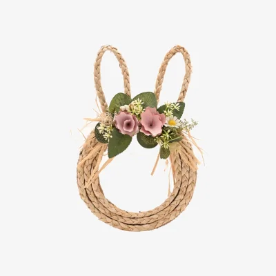 Dunelm Eggstraordinary Gift Co. Bunny Ears Easter Wreath