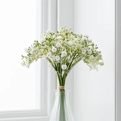 Dunelm Gypsophila Cream Bundle 28cm Cream