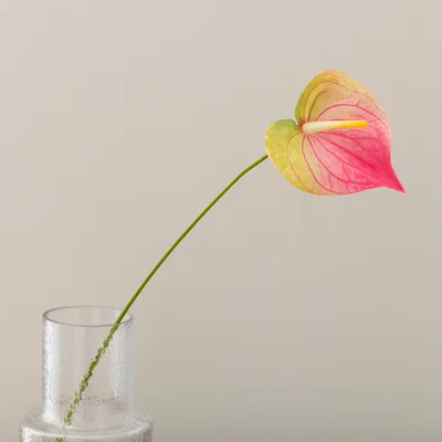 Dunelm Artificial Anthurium Stem Green