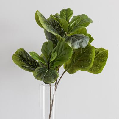Dunelm Artificial Fiddle Leaf Spray Green