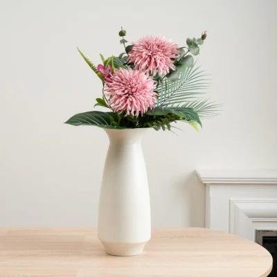 Dunelm Artificial Pink Chrysanthemum Bouquet
